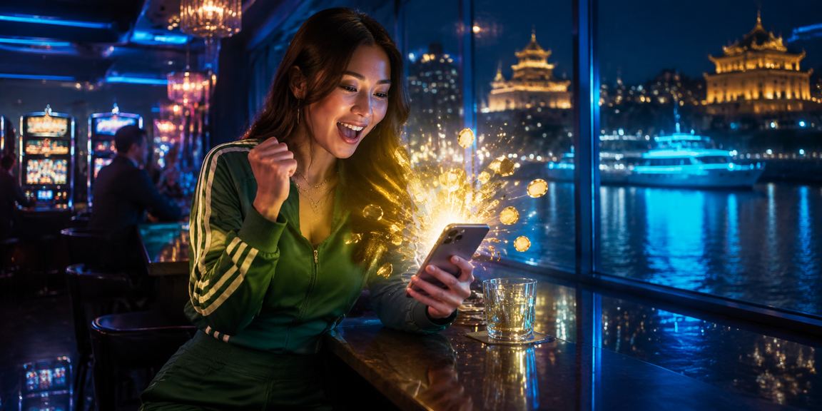 Người dùng tại Huế sử dụng điện thoại di động để tham gia casino và nhận voucher khuyến mãi